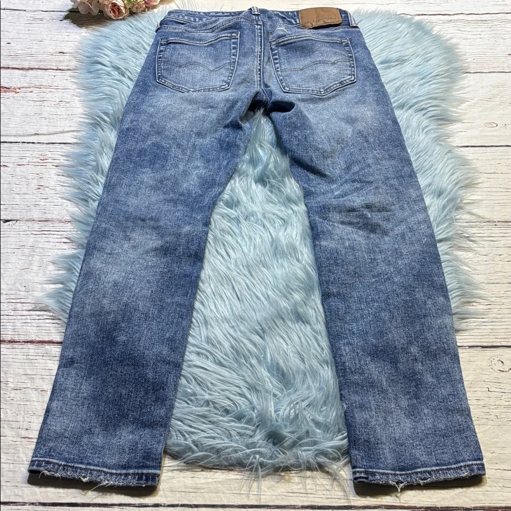 American Eagle Outfitters Skinny Fit Distressed Denim Jeans Sz 28X28